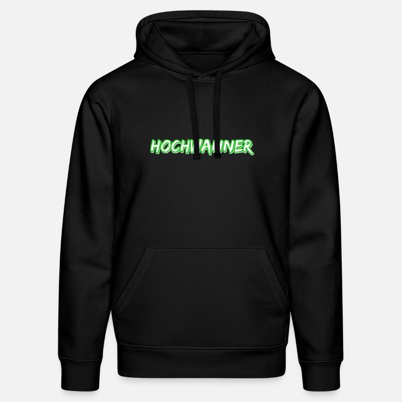 Trekking Hochwanner - Sweat à capuche bio DRUMMER Stanley/Stella Unisexe - noir