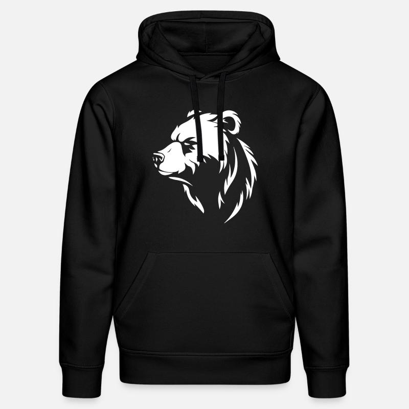 Ours - Sweat à capuche bio DRUMMER Stanley/Stella Unisexe - noir