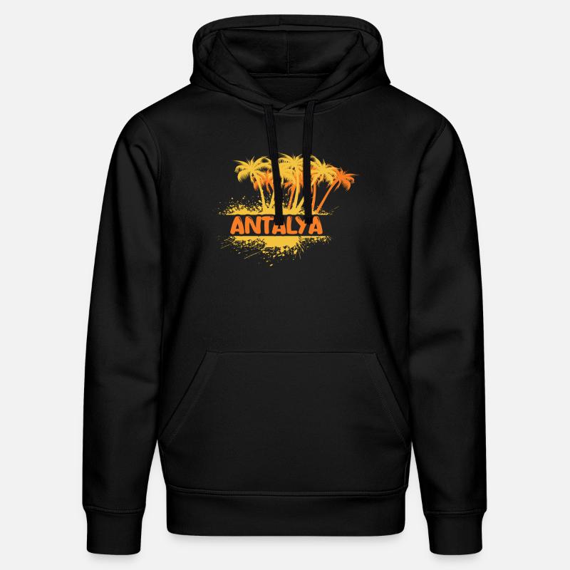 Fête Antalya - Sweat à capuche bio DRUMMER Stanley/Stella Unisexe - noir