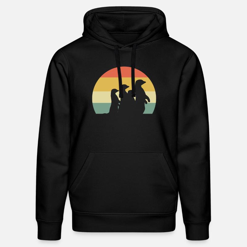 Suricate - Sweat à capuche bio DRUMMER Stanley/Stella Unisexe - noir