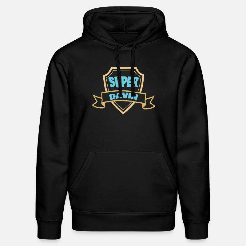 Cadeau pour Davin - Sweat à capuche bio DRUMMER Stanley/Stella Unisexe - noir