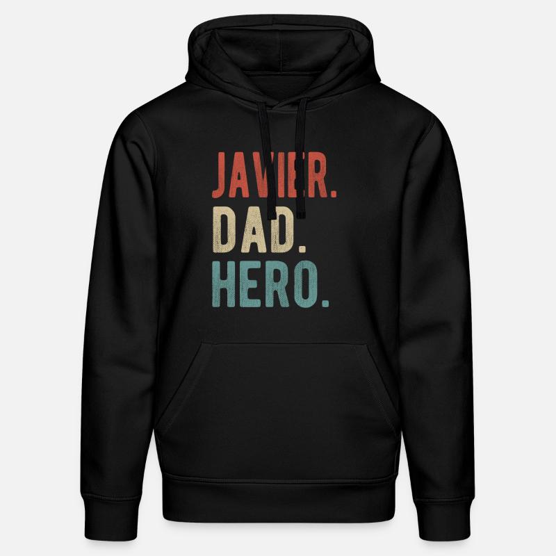 Javier Papa Held - Stanley/Stella Unisex Bio-Hoodie DRUMMER  - Schwarz