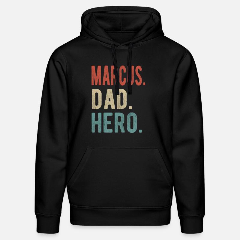 Marcus Papa Held - Stanley/Stella Unisex Bio-Hoodie DRUMMER  - Schwarz
