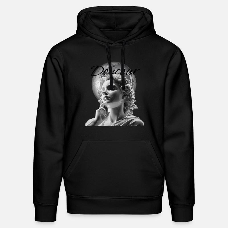 douceur - Sweat à capuche bio DRUMMER Stanley/Stella Unisexe - noir