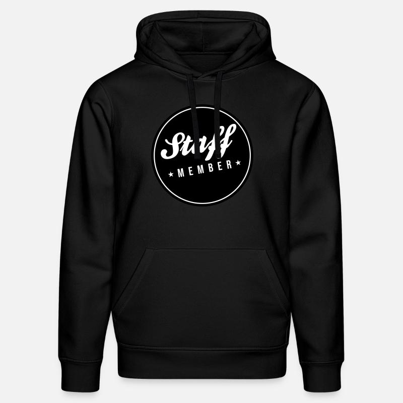 Staff Mitglied - Stanley/Stella Unisex Bio-Hoodie DRUMMER  - Schwarz