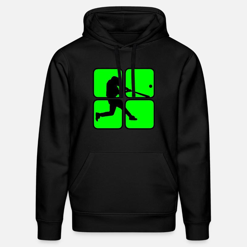 Baseball 2 - Stanley/Stella Unisex Bio-Hoodie DRUMMER  - Schwarz
