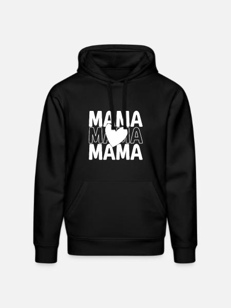 MAMA - Stanley/Stella Unisex Bio-Hoodie DRUMMER - Schwarz