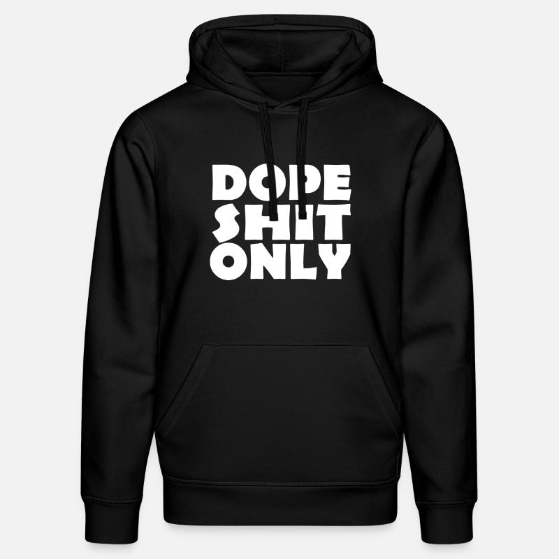 merde - Sweat à capuche bio DRUMMER Stanley/Stella Unisexe - noir