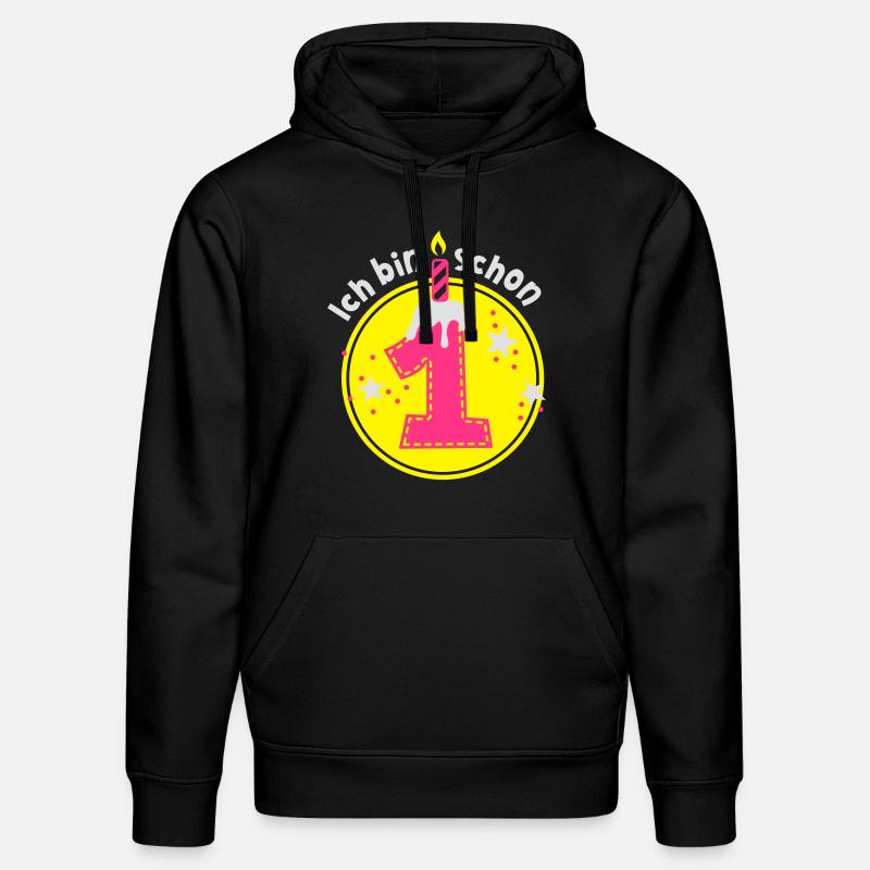Juste un an - Sweat à capuche bio DRUMMER Stanley/Stella Unisexe - noir