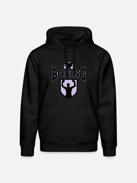 boxing - Sweat à capuche bio DRUMMER Stanley/Stella Unisexe - noir
