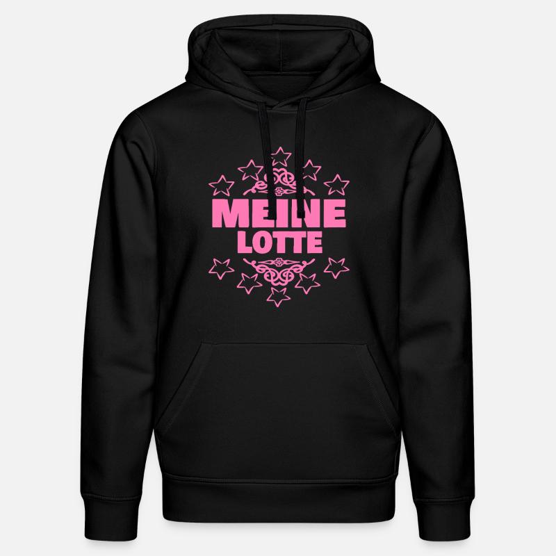Fille Lotte - Sweat à capuche bio DRUMMER Stanley/Stella Unisexe - noir