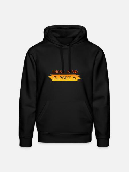 there is no planet b - Stanley/Stella Unisex Bio-Hoodie DRUMMER - Schwarz