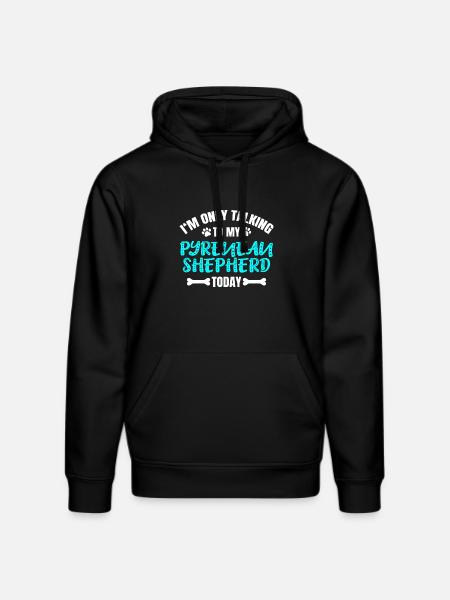 Pyrenean Shepherd Pyrenäenschäferhund - Stanley/Stella DRUMMER Unisex Organic Hoodie - black