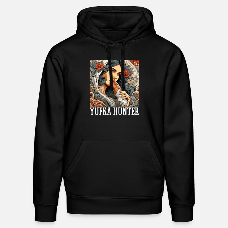 Cadeau Yufka Hunter Kebab - Sweat à capuche bio DRUMMER Stanley/Stella Unisexe - noir