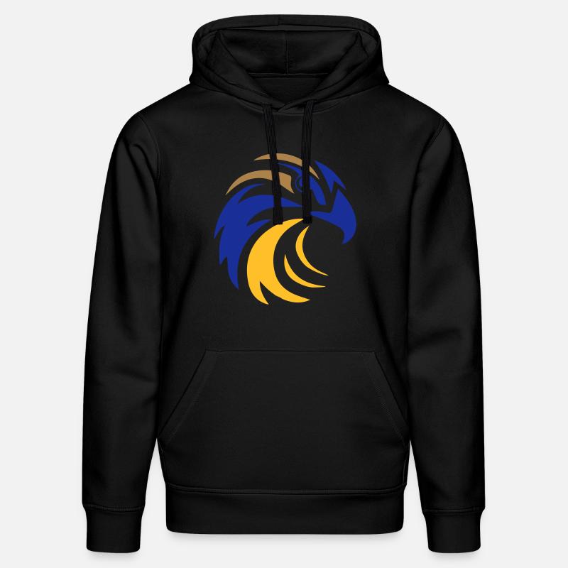 Adlerkopf Eagle - Stanley/Stella Unisex Bio-Hoodie DRUMMER  - Schwarz