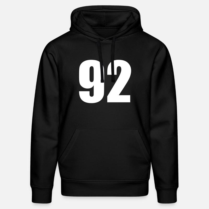 92 - Sweat à capuche bio DRUMMER Stanley/Stella Unisexe - noir