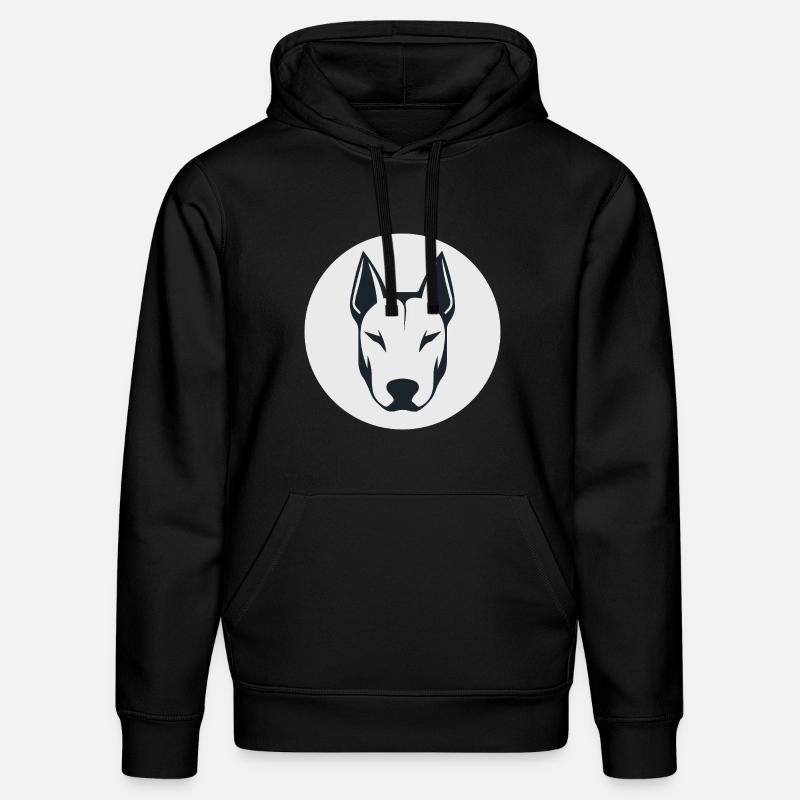 Bull terrier - Sweat à capuche bio DRUMMER Stanley/Stella Unisexe - noir