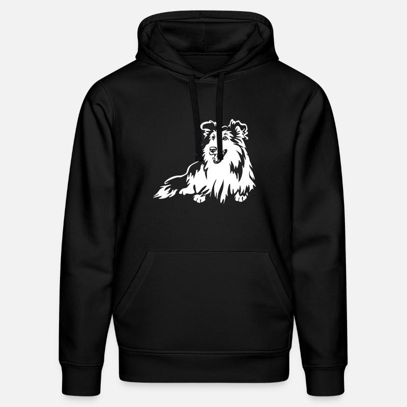 Sheltie "Black Edition" - Sweat à capuche bio DRUMMER Stanley/Stella Unisexe - noir