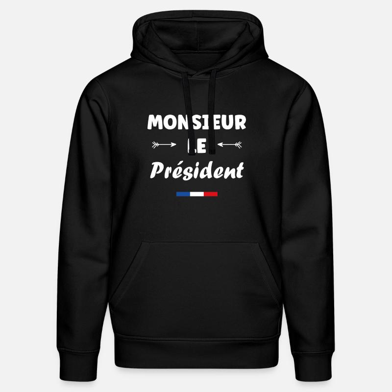 Präsident - Stanley/Stella Unisex Bio-Hoodie DRUMMER - Schwarz
