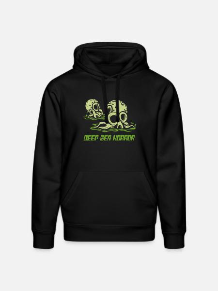Tiefsee Horror Tentakel - Stanley/Stella Unisex Bio-Hoodie DRUMMER - Schwarz