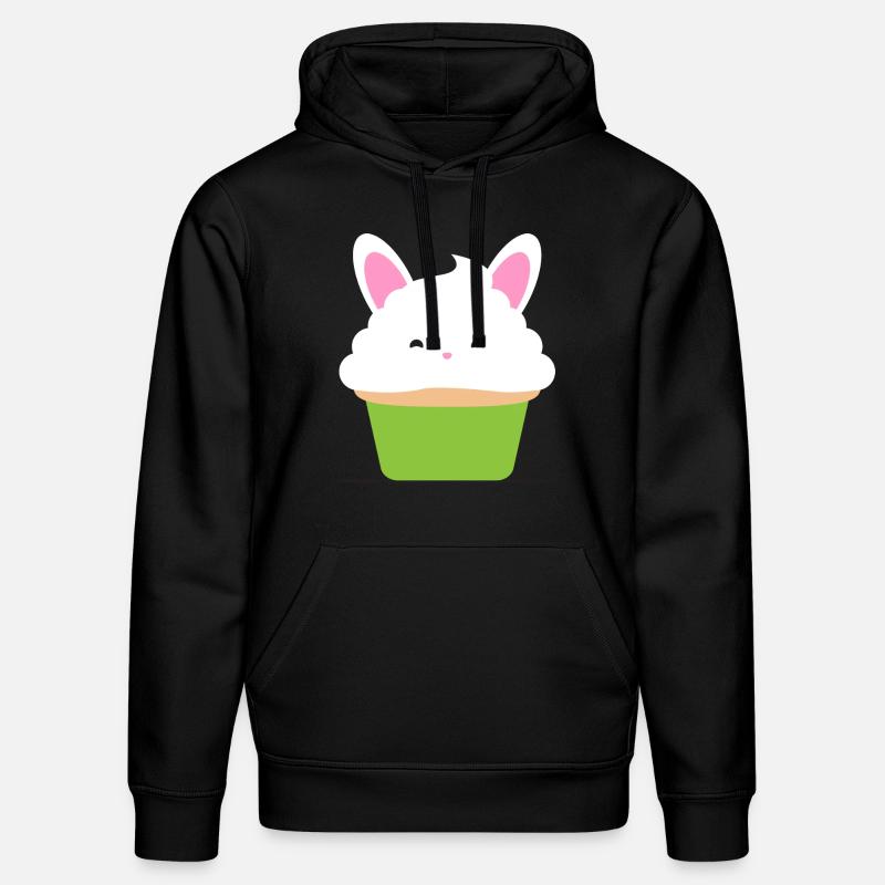 Cupcake, Muffin, Geschenkidee - Stanley/Stella Unisex Bio-Hoodie DRUMMER  - Schwarz