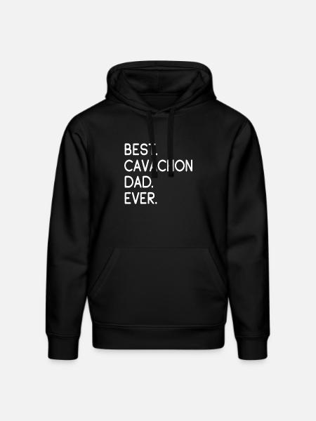 Cavachon - Stanley/Stella DRUMMER Unisex Organic Hoodie - black