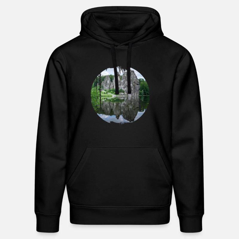 externsteine - Stanley/Stella Unisex Bio-Hoodie DRUMMER  - Schwarz