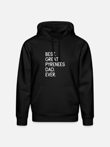 Great Pyrenees Mountain Dog - Stanley/Stella DRUMMER Unisex Organic Hoodie - black