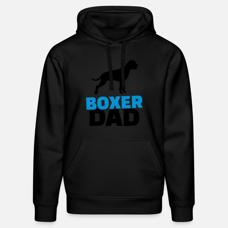 Boxer - Stanley/Stella Unisex Bio-Hoodie DRUMMER  - Schwarz