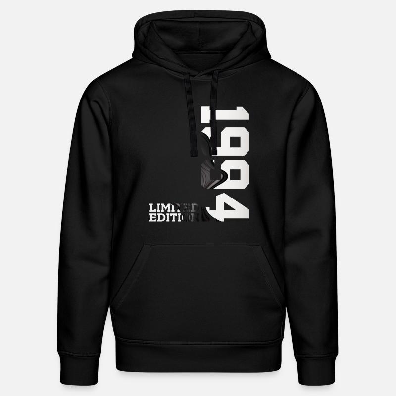 ÉDITION LIMITÉE 32E ANNIVERSAIRE 1994 - Sweat à capuche bio DRUMMER Stanley/Stella Unisexe - noir