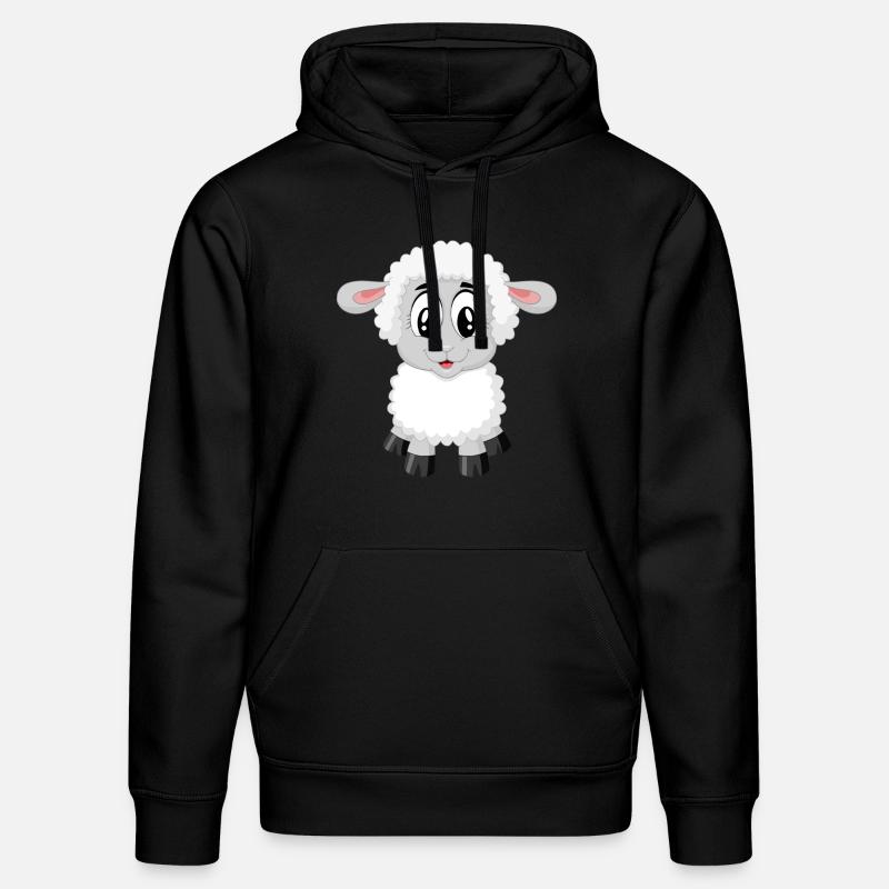 moutons doux! - Sweat à capuche bio DRUMMER Stanley/Stella Unisexe - noir