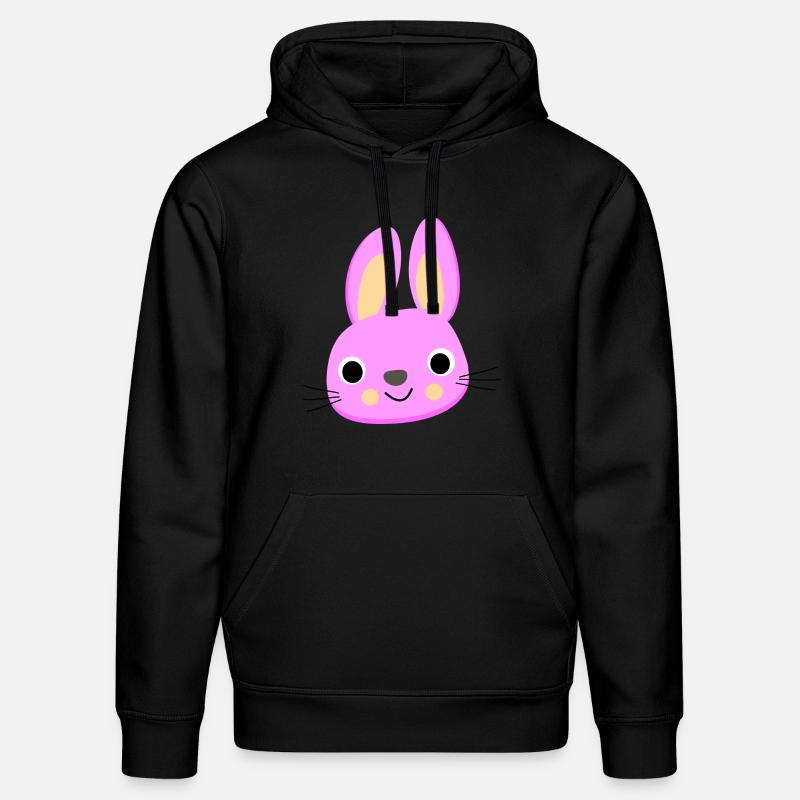 lapin - Sweat à capuche bio DRUMMER Stanley/Stella Unisexe - noir