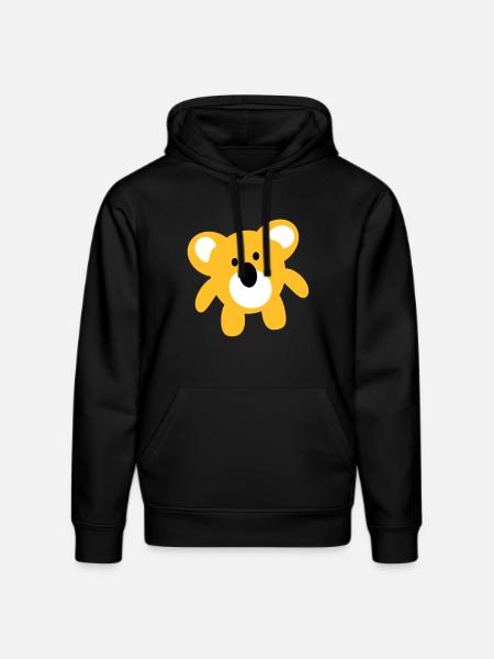 koala - Stanley/Stella Unisex Bio-Hoodie DRUMMER - Schwarz