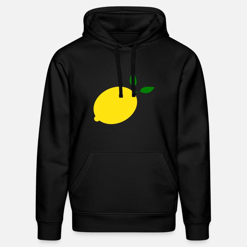 Citron Lime Lime - Sweat à capuche bio DRUMMER Stanley/Stella Unisexe - noir