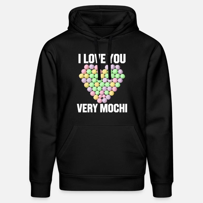 Mochi : L’amour du dessert - Sweat à capuche bio DRUMMER Stanley/Stella Unisexe - noir