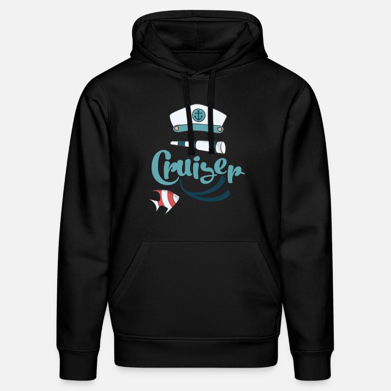 croisière - Sweat à capuche bio DRUMMER Stanley/Stella Unisexe - noir