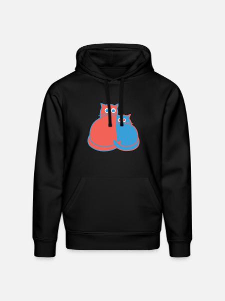 TiffUndToeff 03 06 - Stanley/Stella DRUMMER Unisex Organic Hoodie - black