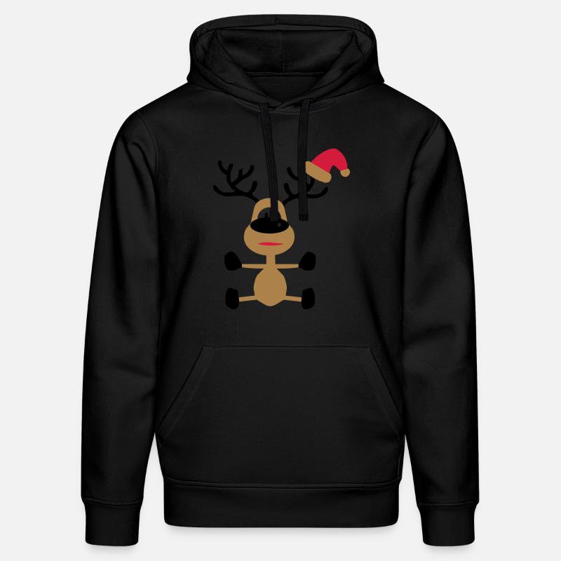 Noël - Sweat à capuche bio DRUMMER Stanley/Stella Unisexe - noir