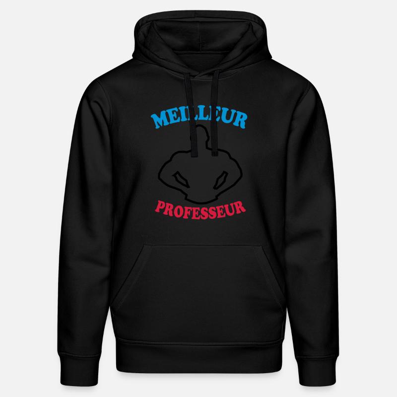 Meilleur professeur - Sweat à capuche bio DRUMMER Stanley/Stella Unisexe - noir