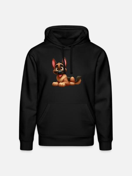 Malinois 9 - Stanley/Stella Unisex Bio-Hoodie DRUMMER - Schwarz