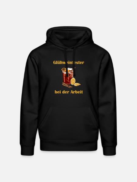 Gluehweintester - Stanley/Stella Unisex Bio-Hoodie DRUMMER  - Schwarz