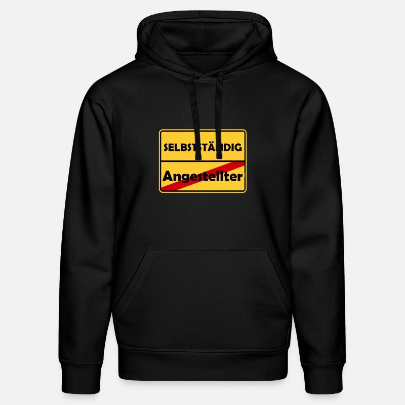 Glückwunsch zur Selbstständigkeit! - Stanley/Stella Unisex Bio-Hoodie DRUMMER  - Schwarz