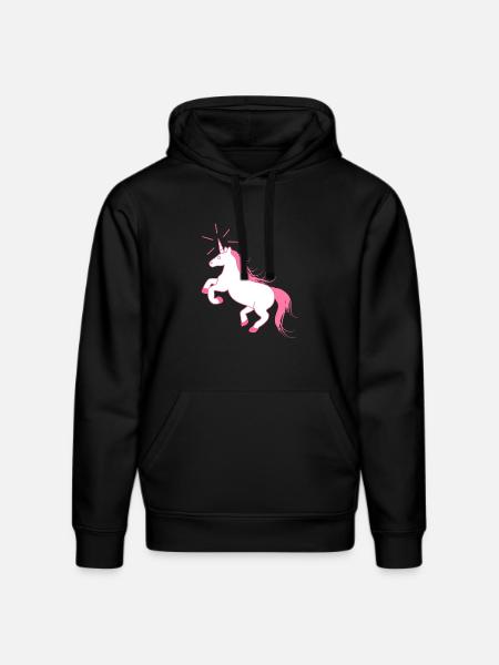 Amazing Unicorn - The Last Unicorn - Stanley/Stella DRUMMER økologisk unisex-hoodie - sort