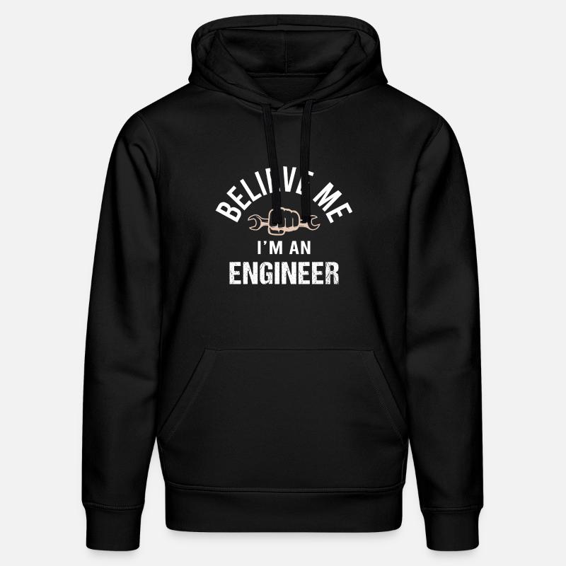 Mechanical Engineering Mechanical Engineer - Stanley/Stella DRUMMER Unisex Organic Hoodie - black