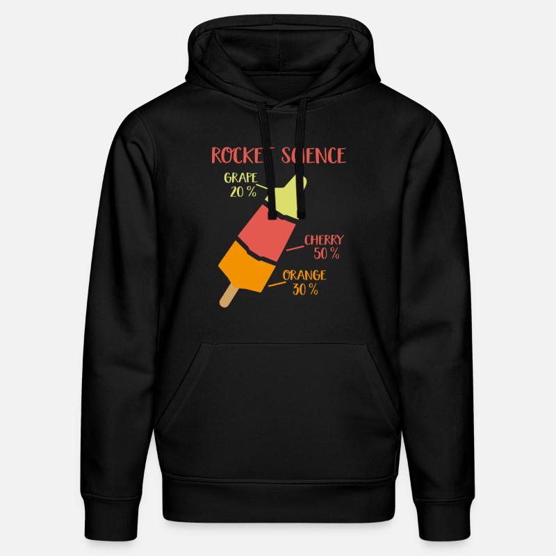 2541614 128139169 rocket science - Sweat à capuche bio DRUMMER Stanley/Stella Unisexe - noir
