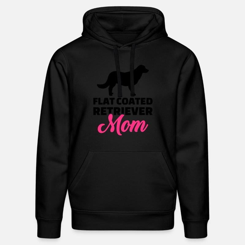Flat Coated Retriever - Sweat à capuche bio DRUMMER Stanley/Stella Unisexe - noir