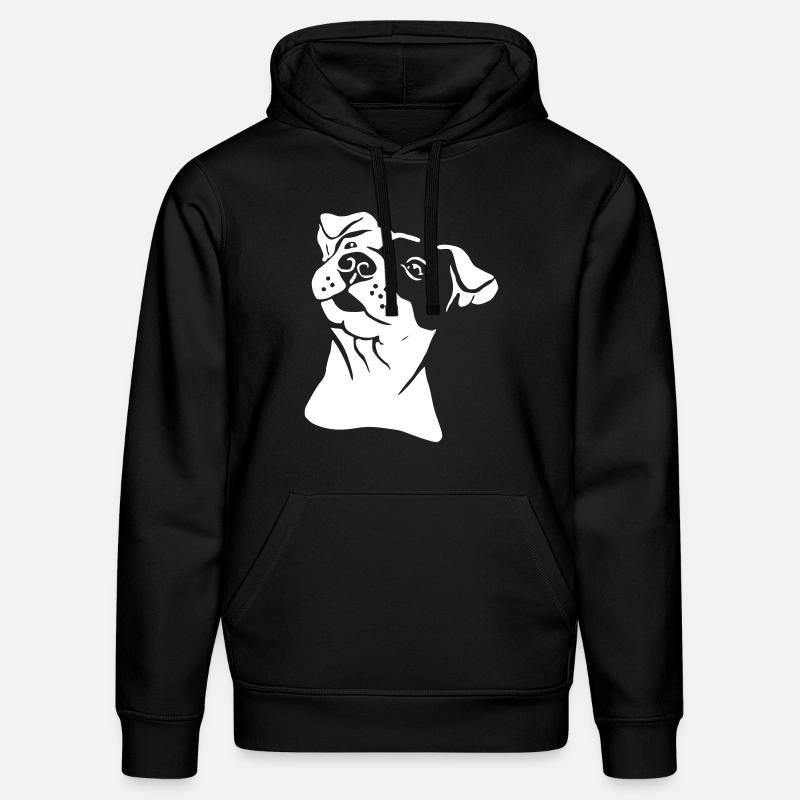 Staffordshire Terrier - Sweat à capuche bio DRUMMER Stanley/Stella Unisexe - noir