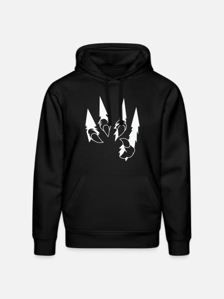 Animal Claws 001 - Stanley/Stella DRUMMER Unisex Organic Hoodie - black