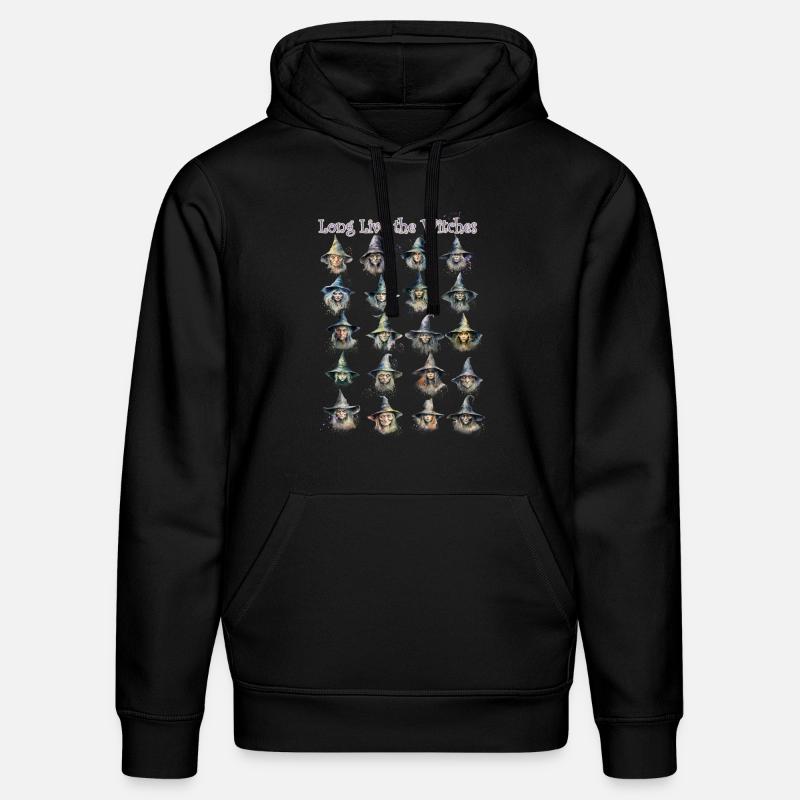 Vive les sorcières - Sweat à capuche bio DRUMMER Stanley/Stella Unisexe - noir