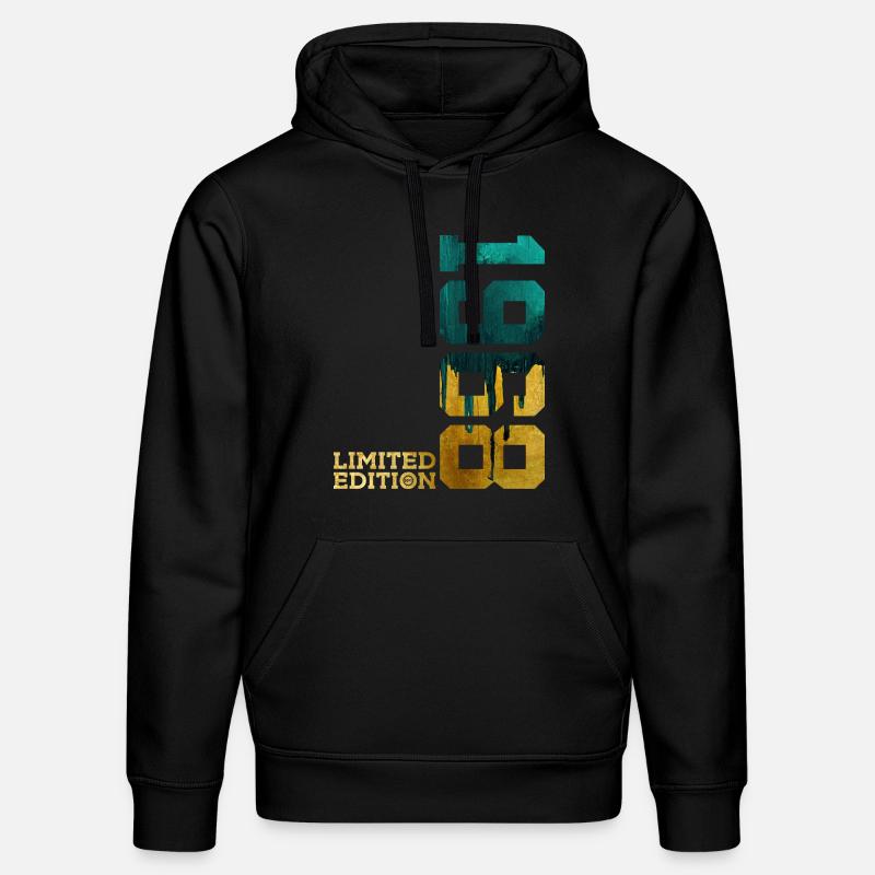 58E ANNIVERSAIRE ÉDITION LIMITÉE 1968 - Sweat à capuche bio DRUMMER Stanley/Stella Unisexe - noir